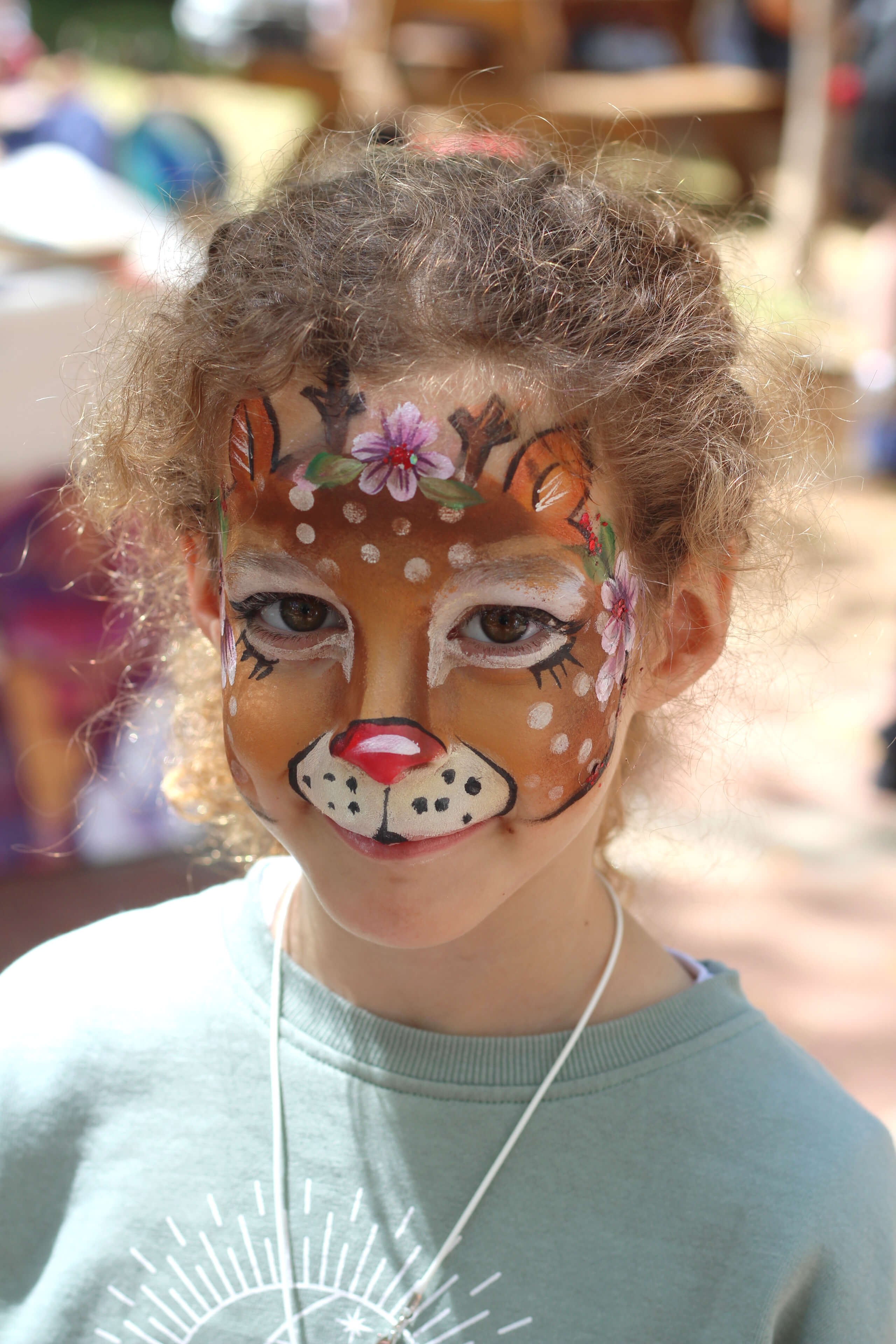 ציור פנים במבי