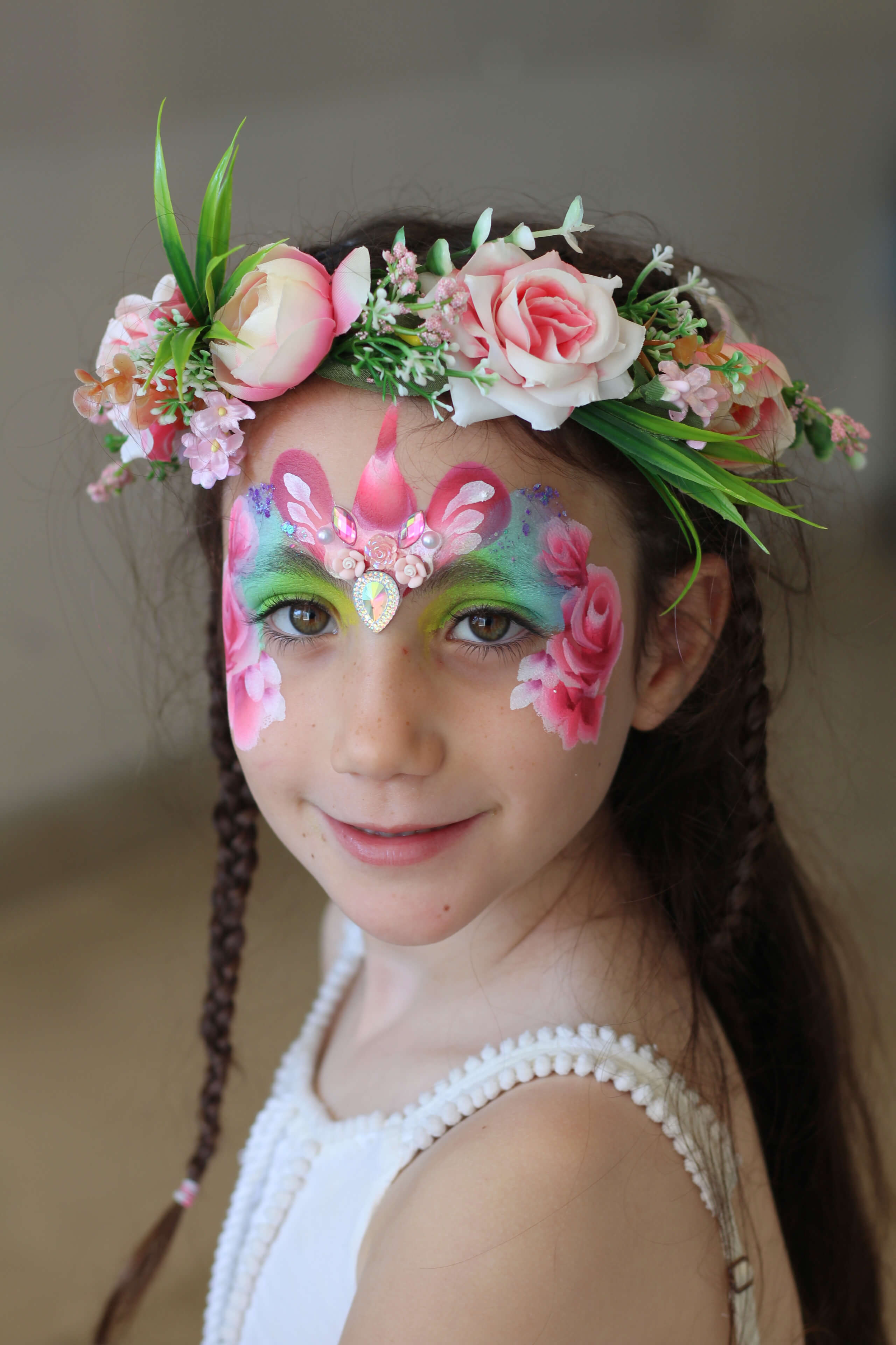 ציור פנים חד קרן