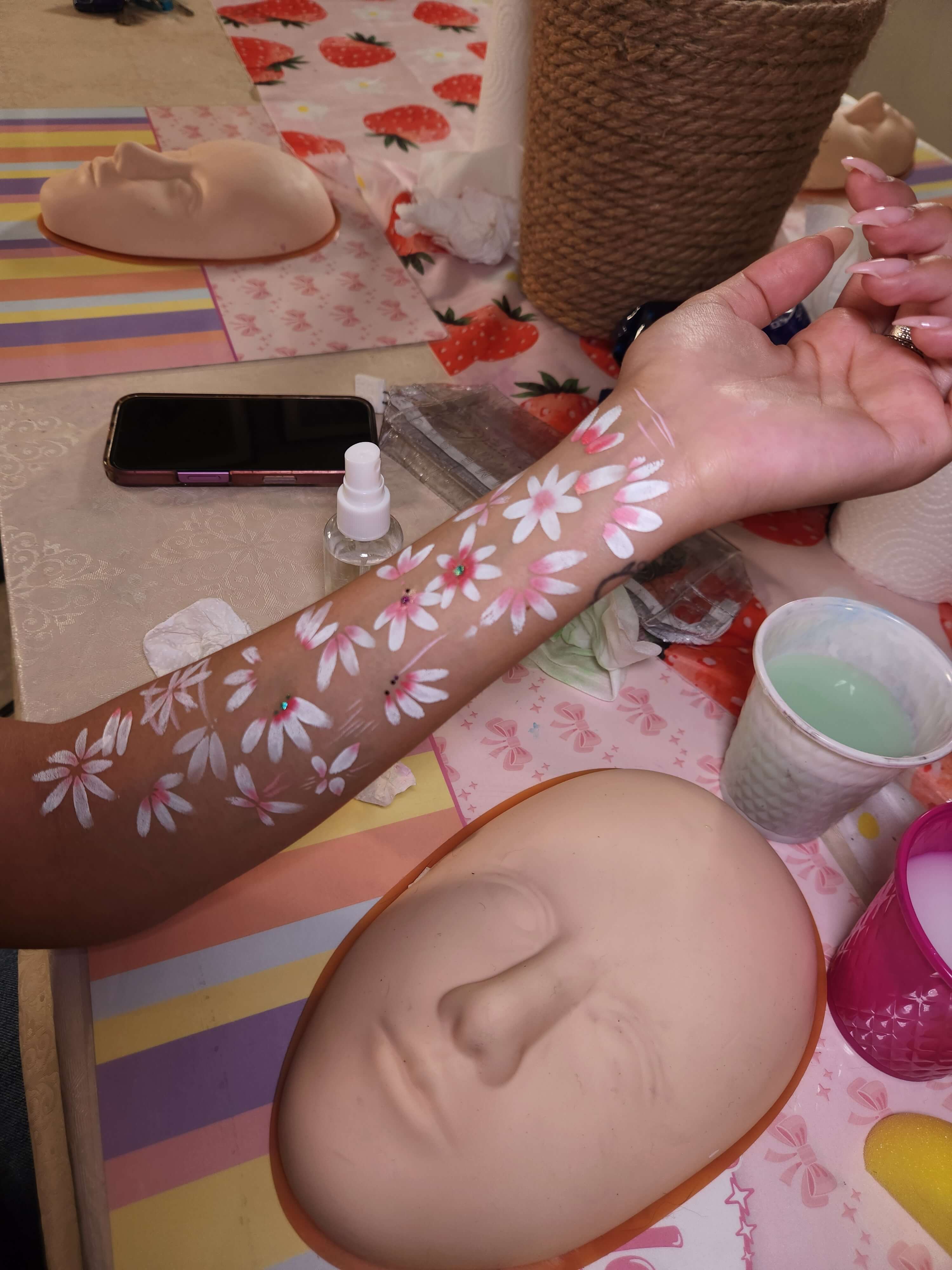 סדנת ציורי פנים לארגונים