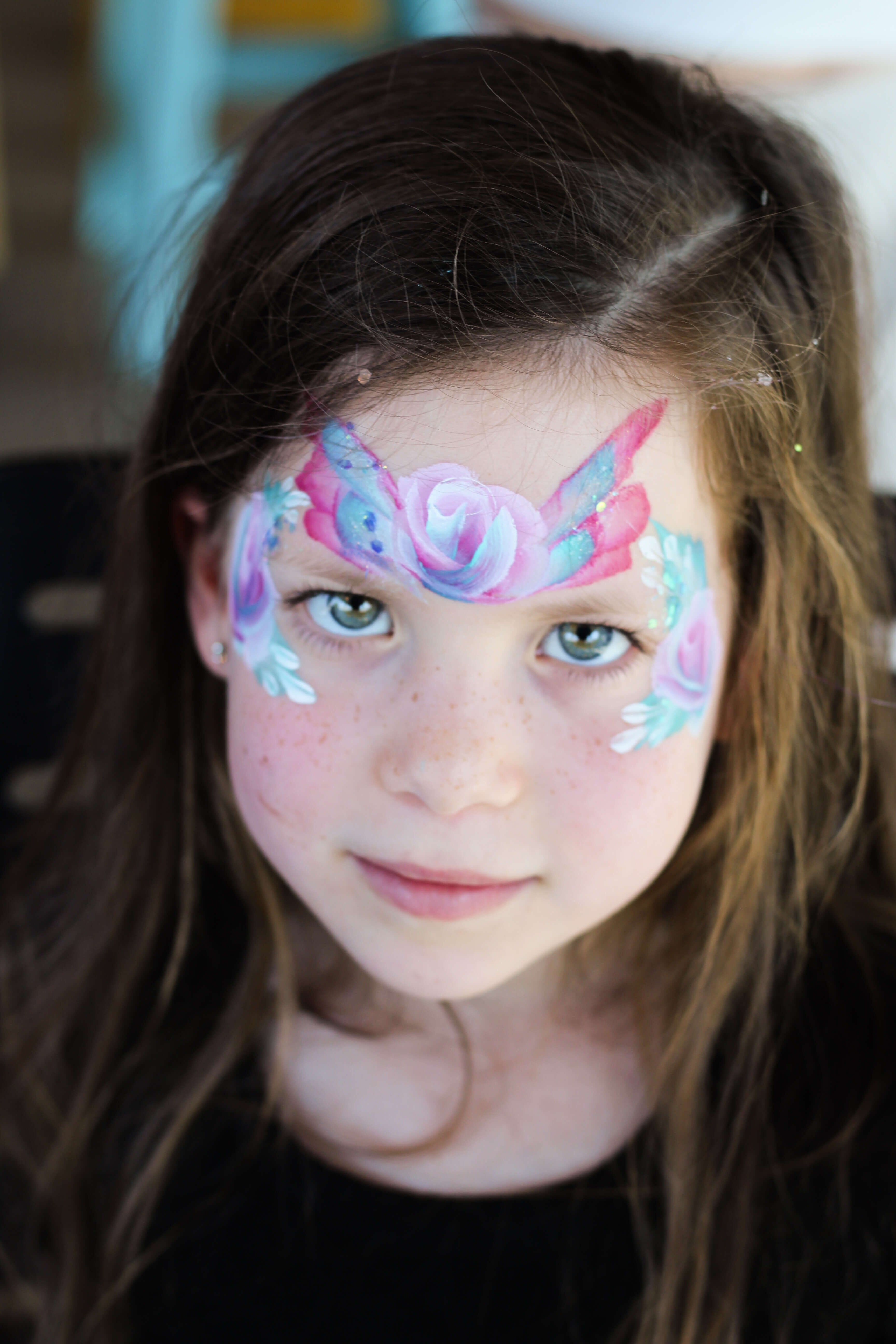 ציור פנים פרפר